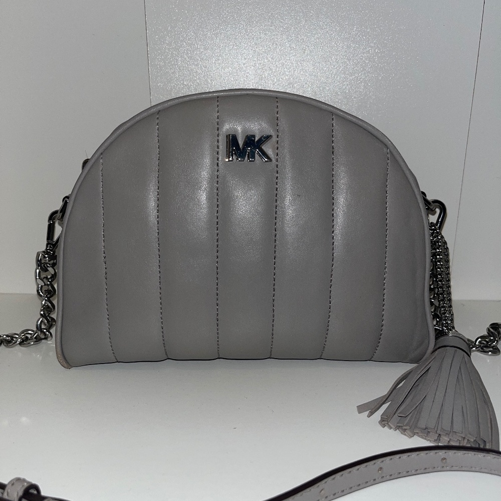 Grey Crossbody Purse